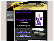 Tablet Screenshot of fairfieldmotorsport.com